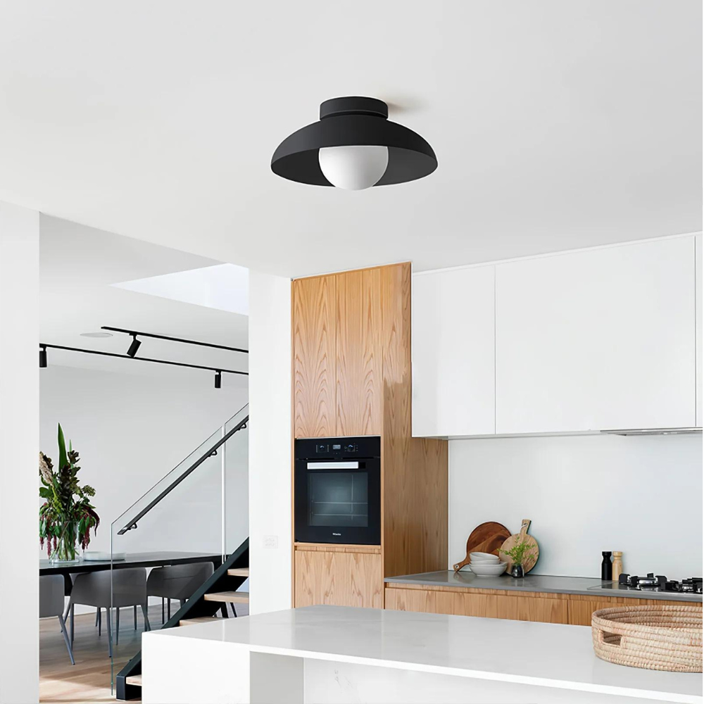 Modern LED Glass Ceiling Light – Product view 3