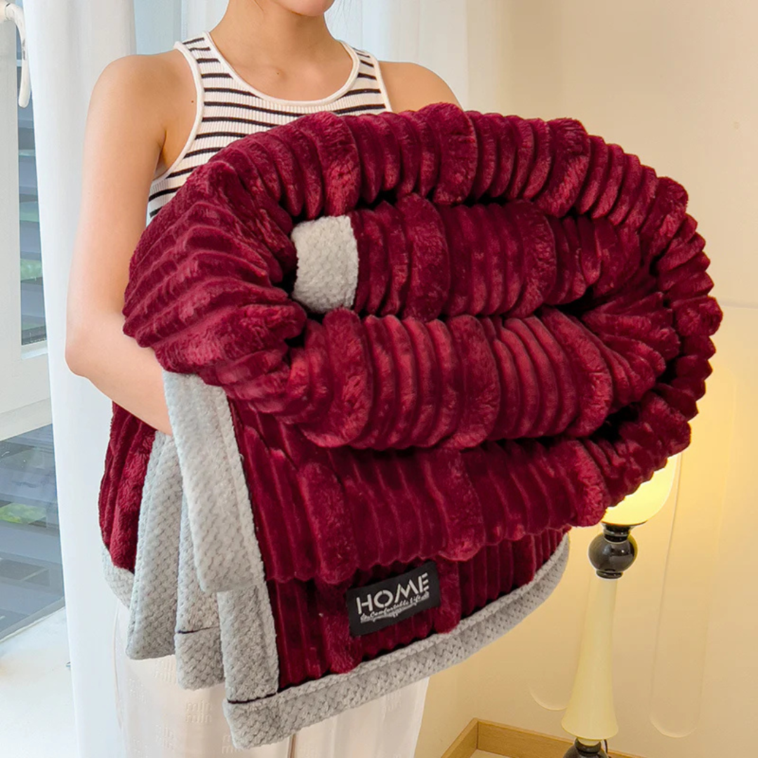 Warm Plush Sofa Blanket – Product view 7
