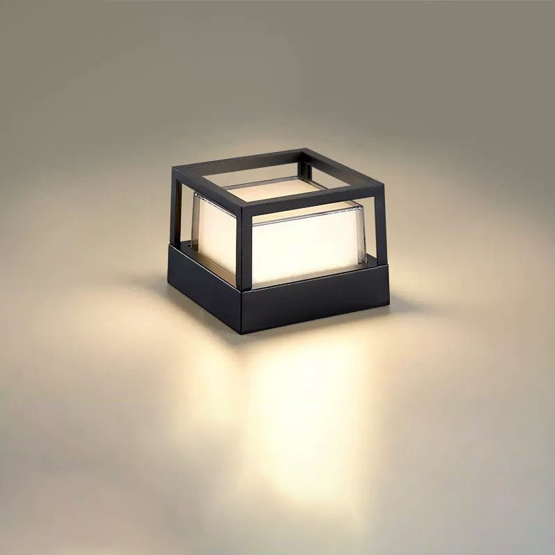 Aluminium Cylinder Lawn Light