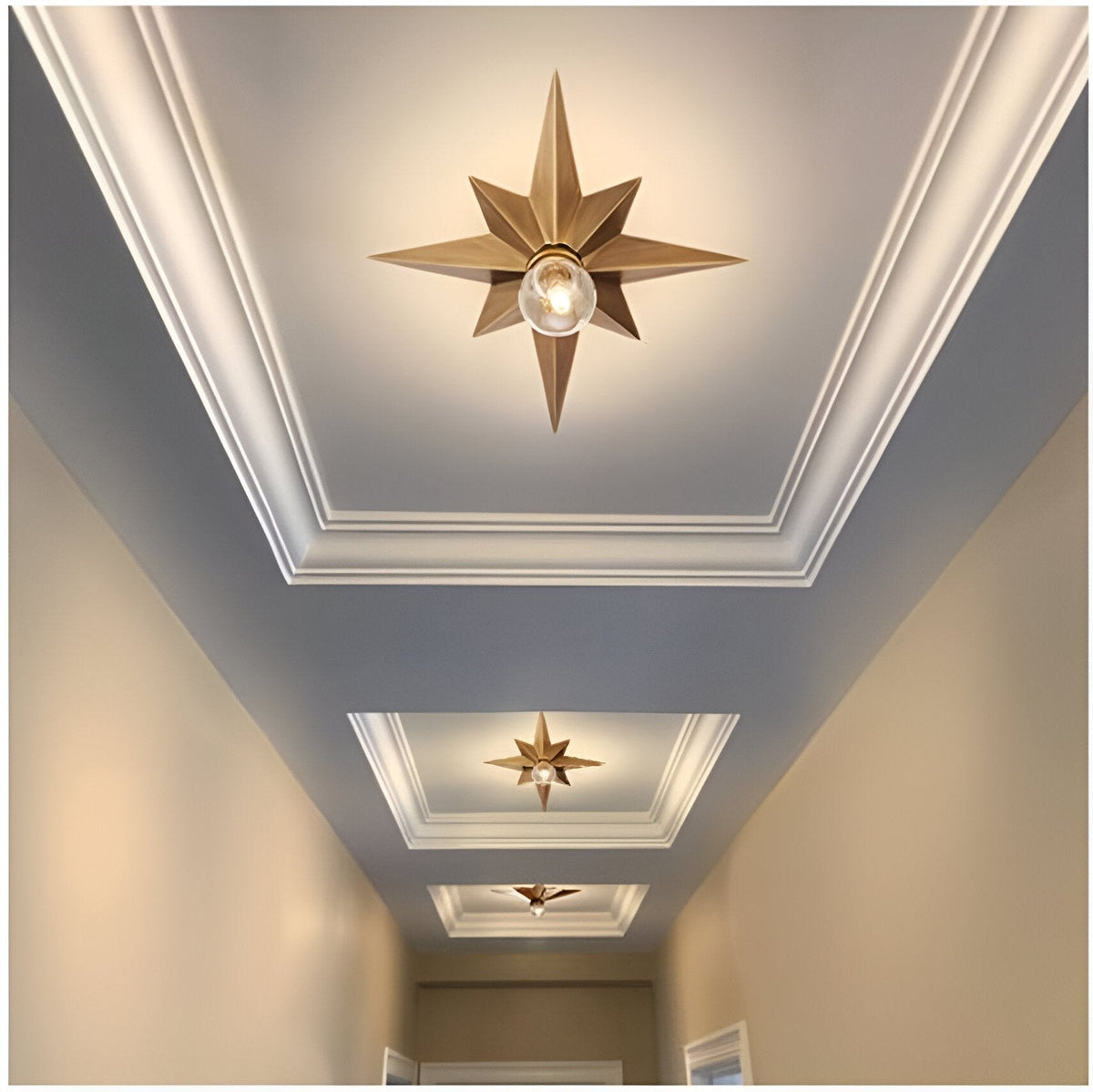 Star-Shaped Ceiling Light – Product view 2