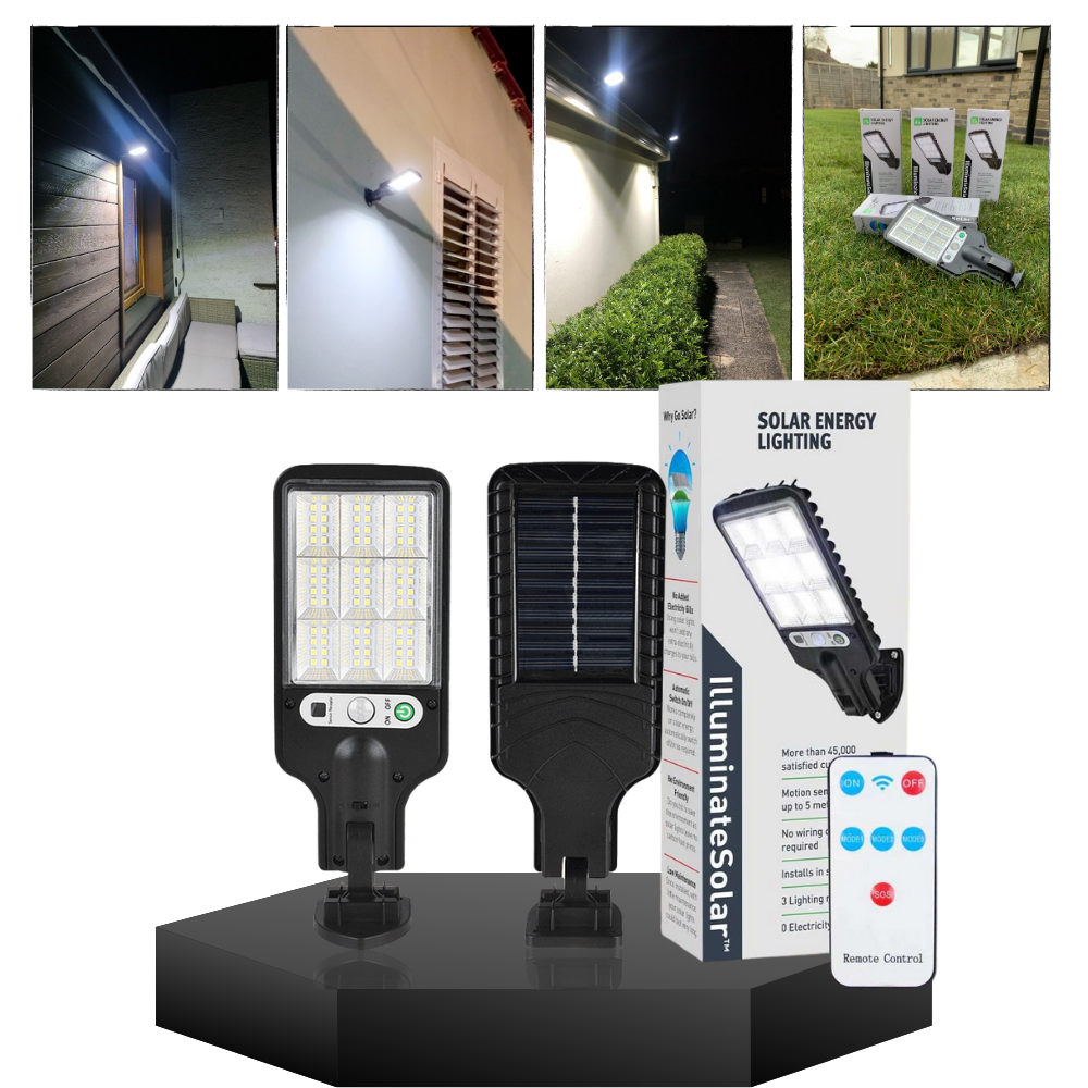 Solar Motion Sensor Outdoor Light – product view