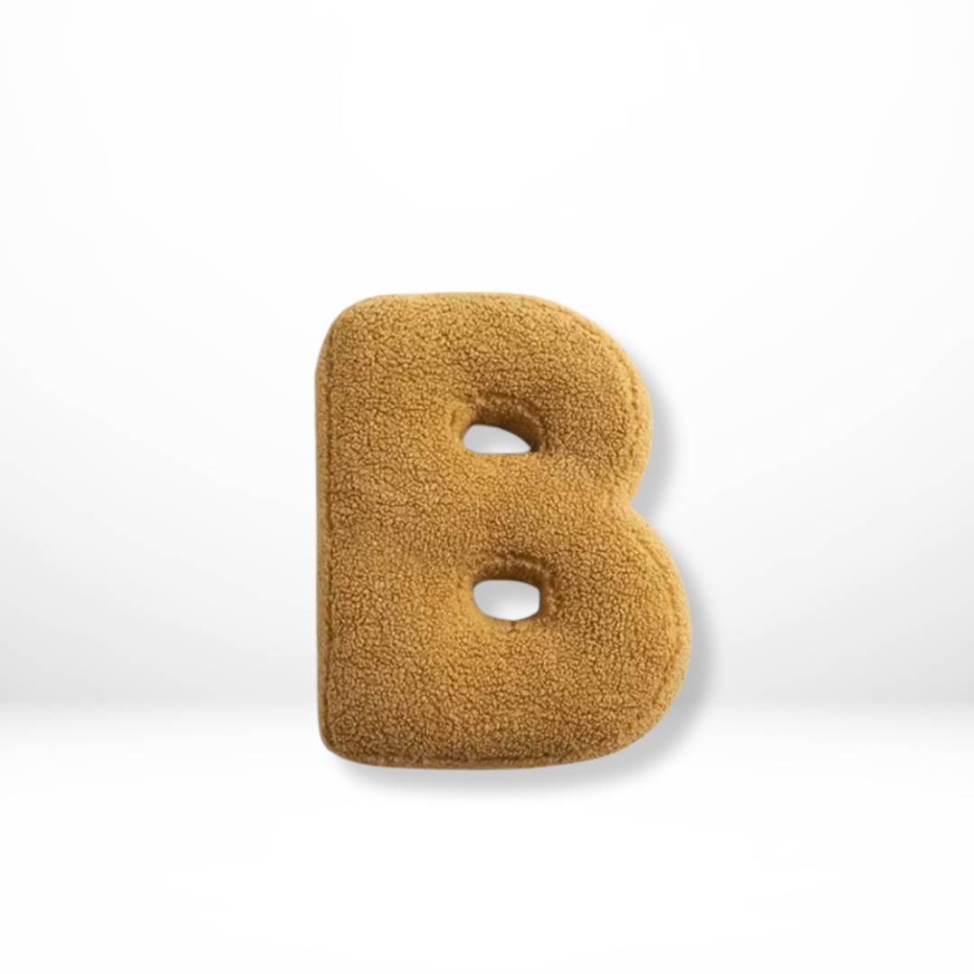 Alphabet Velvet Cushion – Product view 6