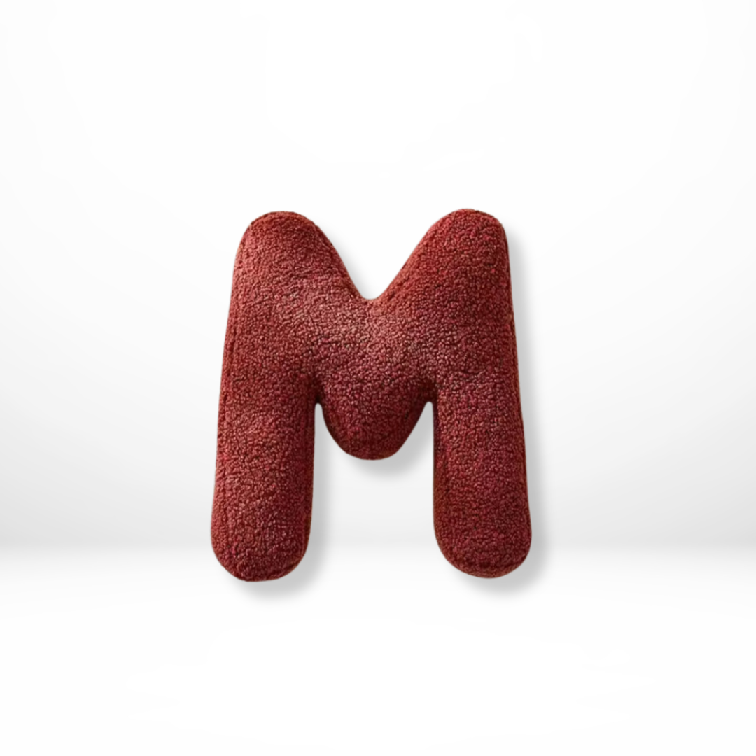 Alphabet Velvet Cushion – Product view 17