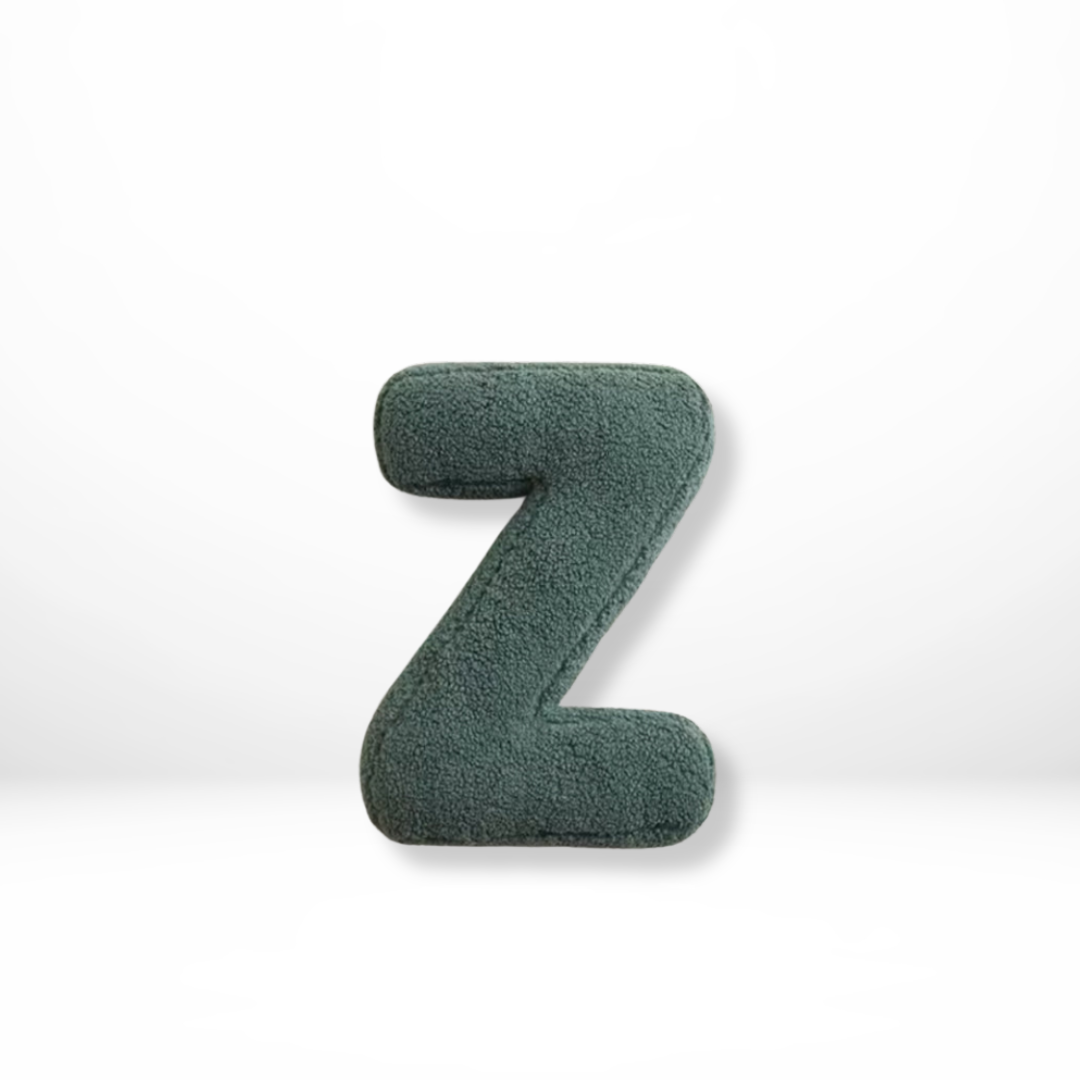 Alphabet Velvet Cushion – Product view 30