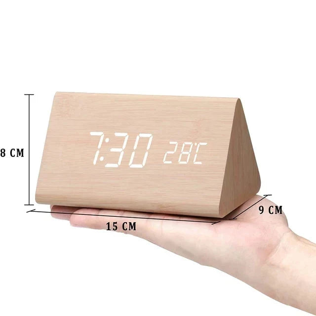WoodWatch LED Smart Alarm Clock