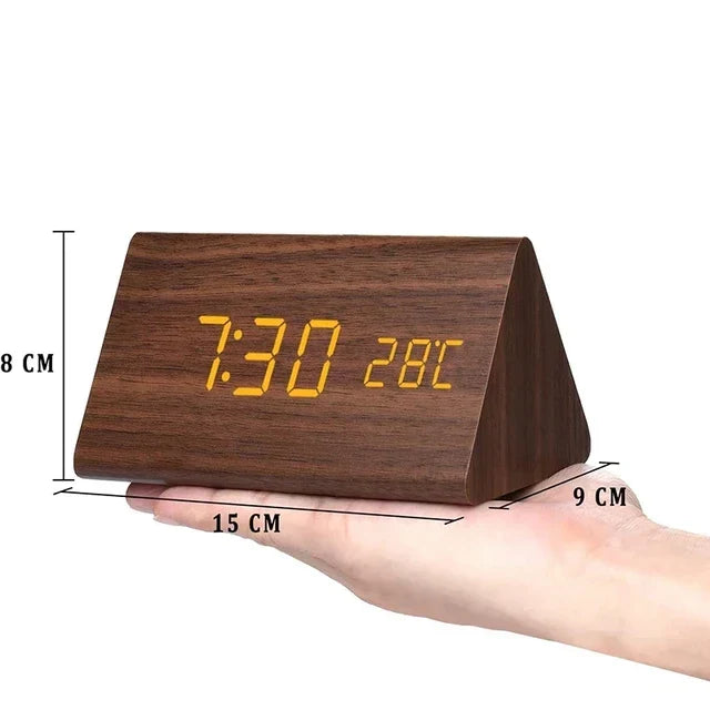 WoodWatch LED Smart Alarm Clock
