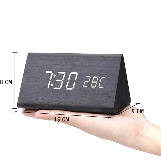 WoodWatch LED Smart Alarm Clock