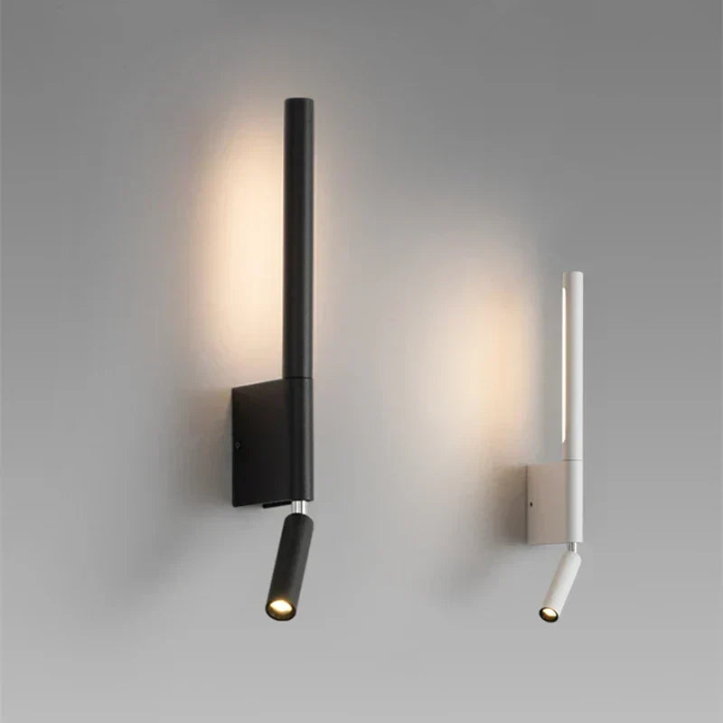 LED Wall Sconce with Vertical Panel – product view