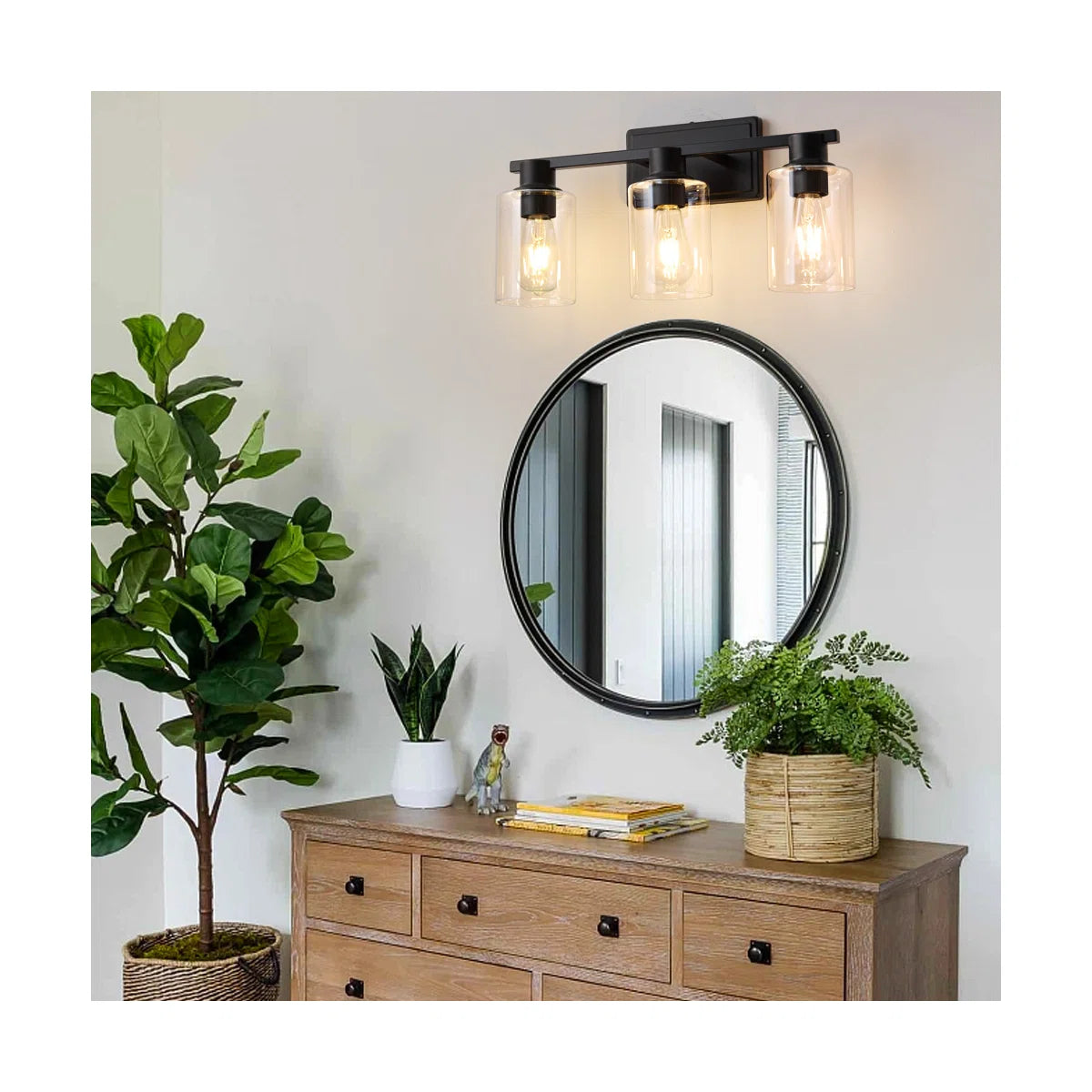 Three-Light Bathroom Mirror Light – Product view 6