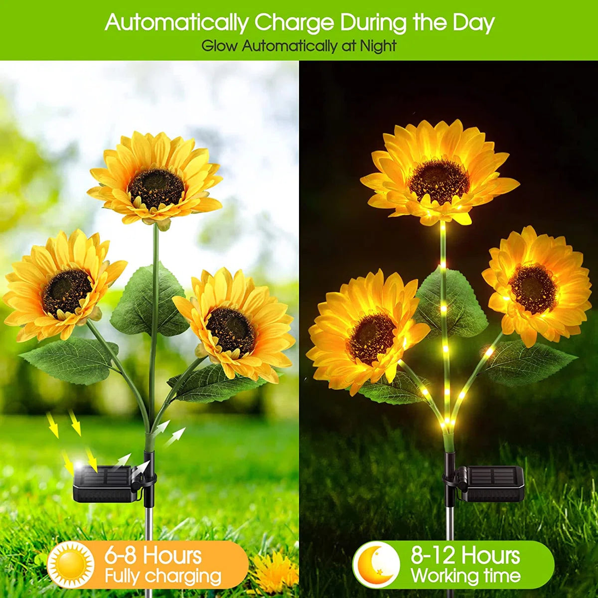 IP65 Solar Path Light Set of 3 – Product view 6