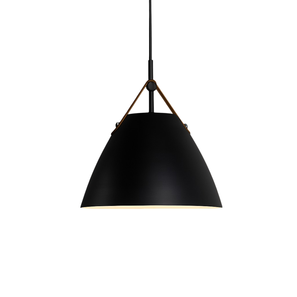 Scandinavian Classic Colorful Pendant Lamp – Black