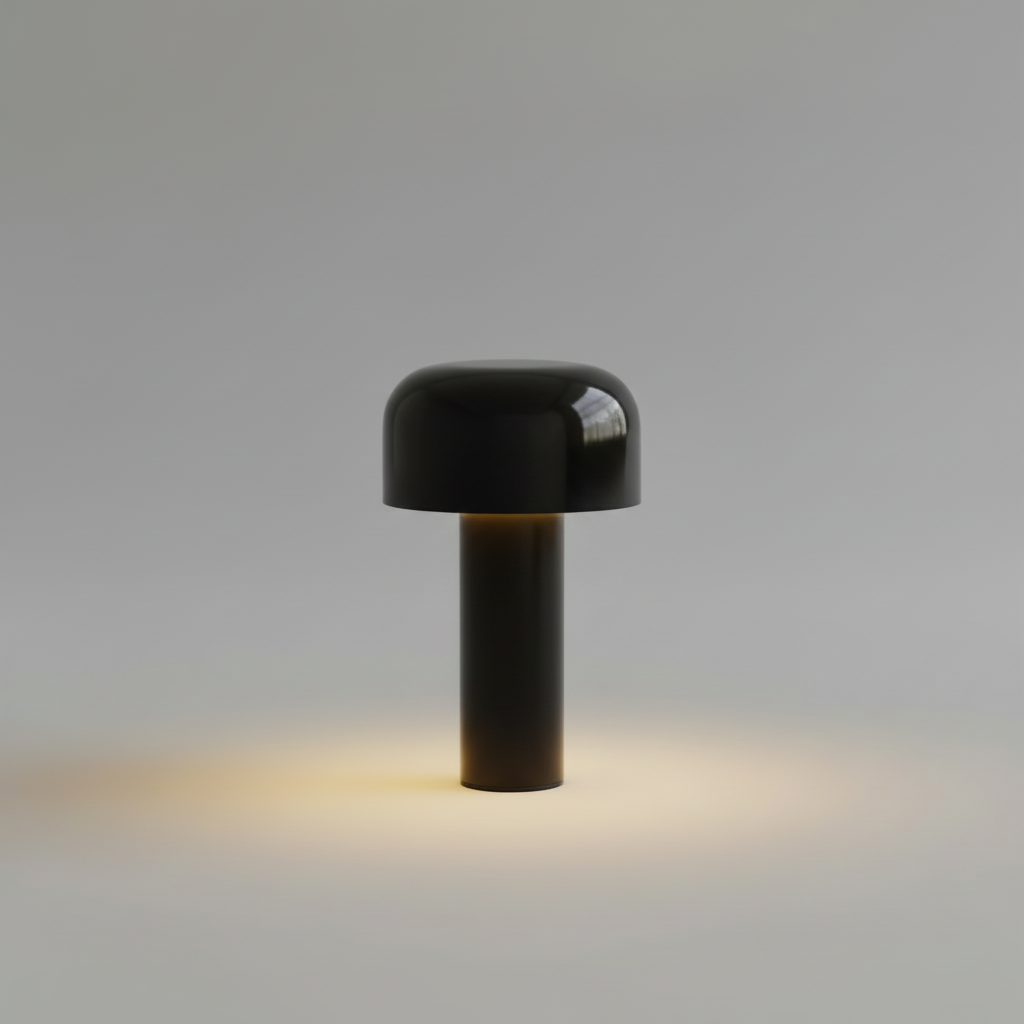 Cordless Mushroom Table Lamp – Cordless Mushroom Table Lamp – Black