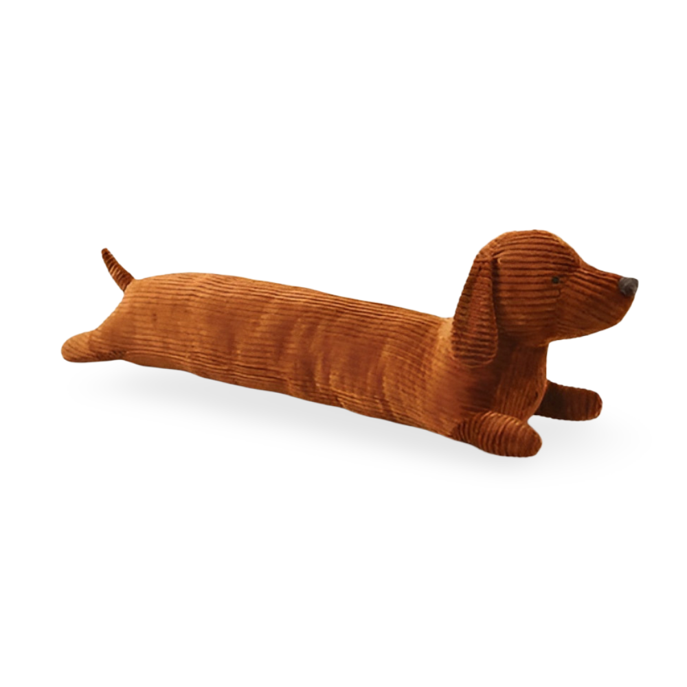 Corduroy Dachshund Cushion