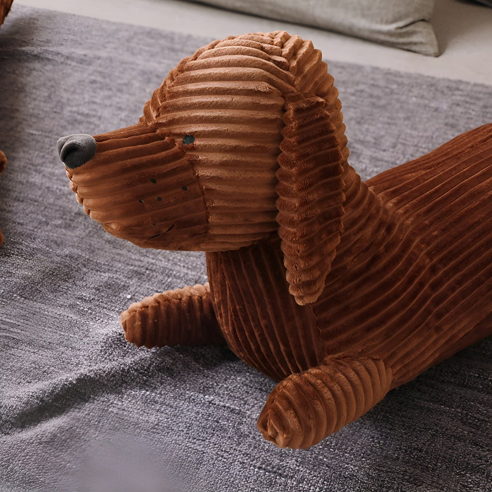 Corduroy Dachshund Cushion – Product view 11