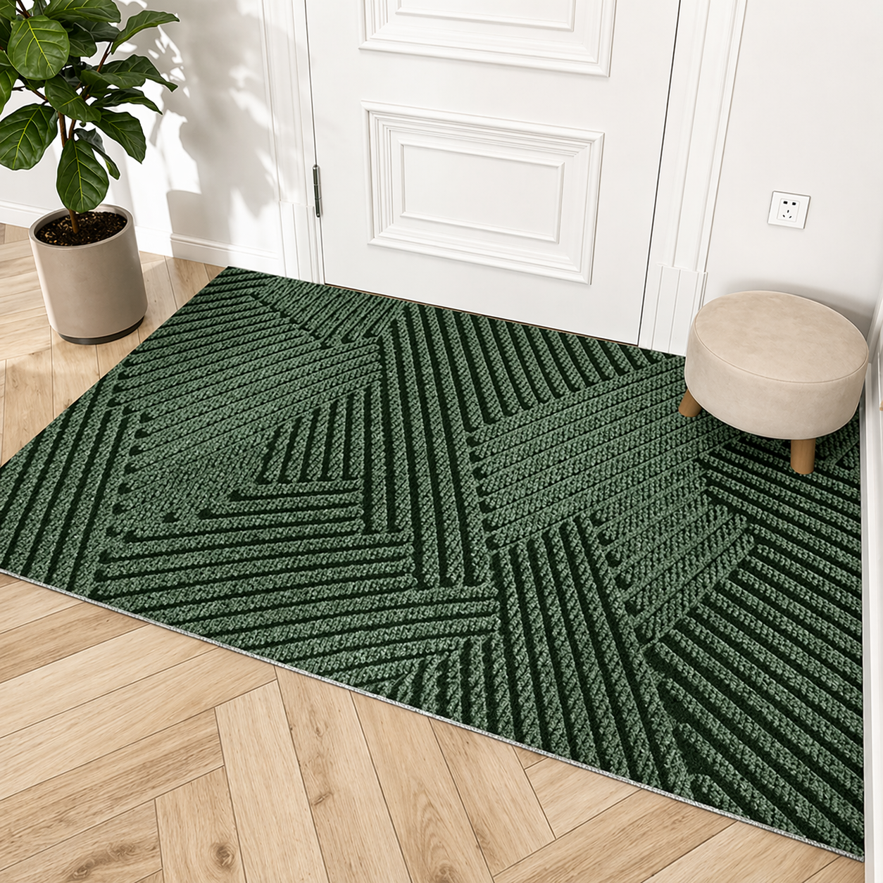 Non-Slip Door Mat – Modern Dirt-Resistant Entry Mat
