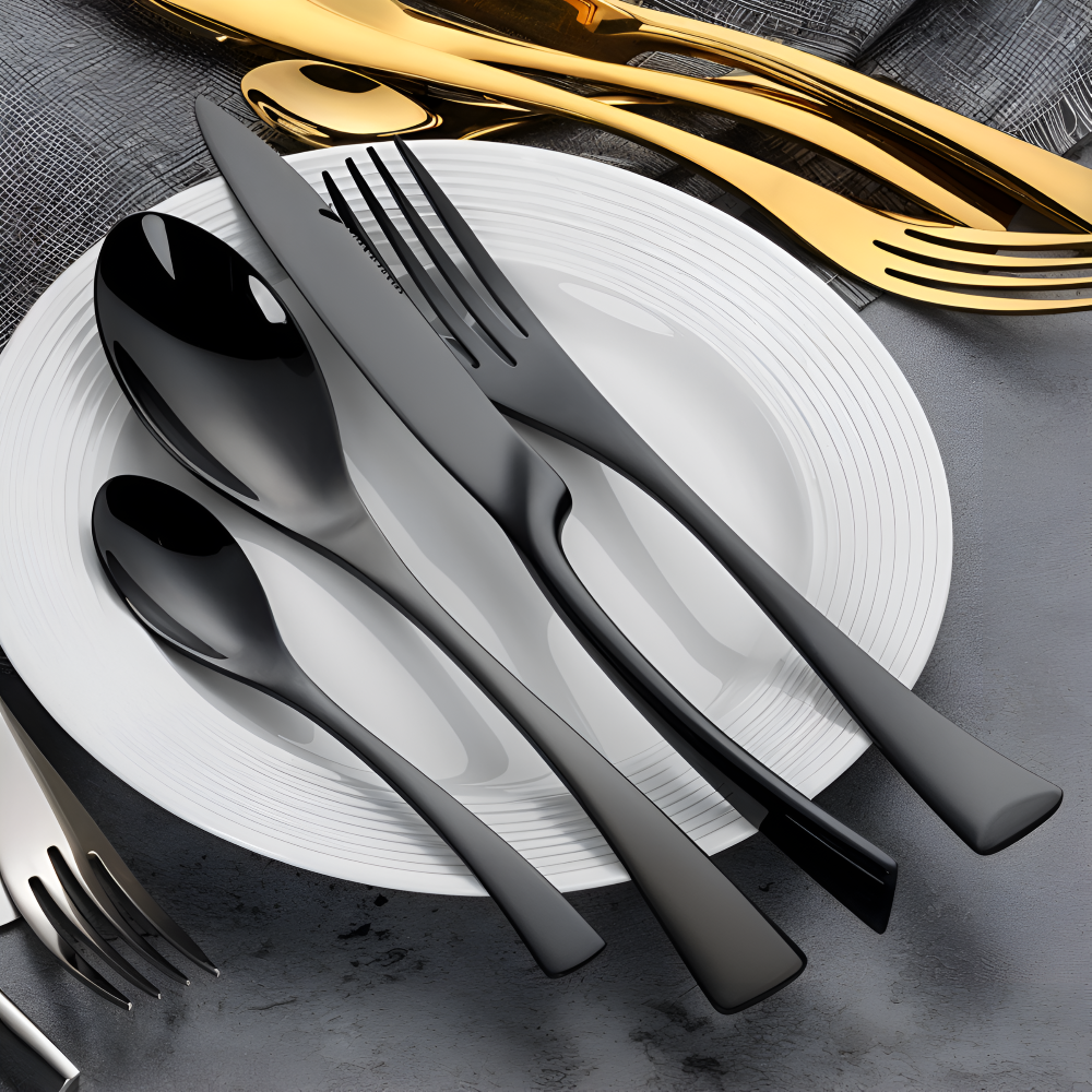 Stainless Steel Cutlery Set – 5 or 20 Pieces – Product view 7