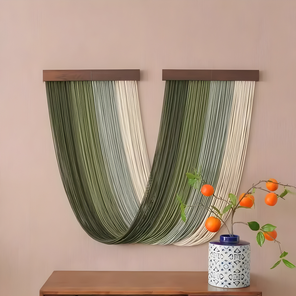 Handcrafted Macramé Wall Hanging – Product view 4