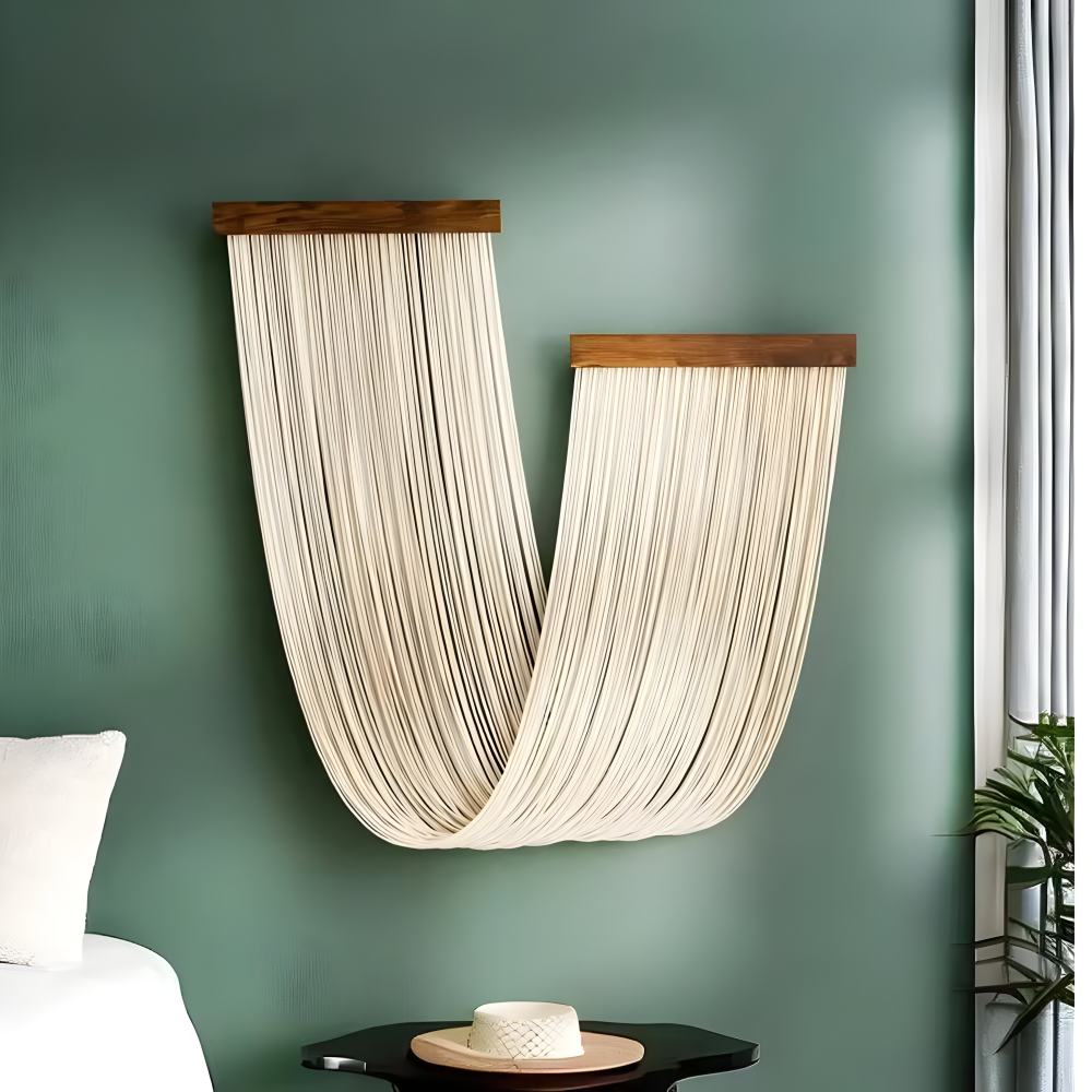 Handcrafted Macramé Wall Hanging – Product view 6