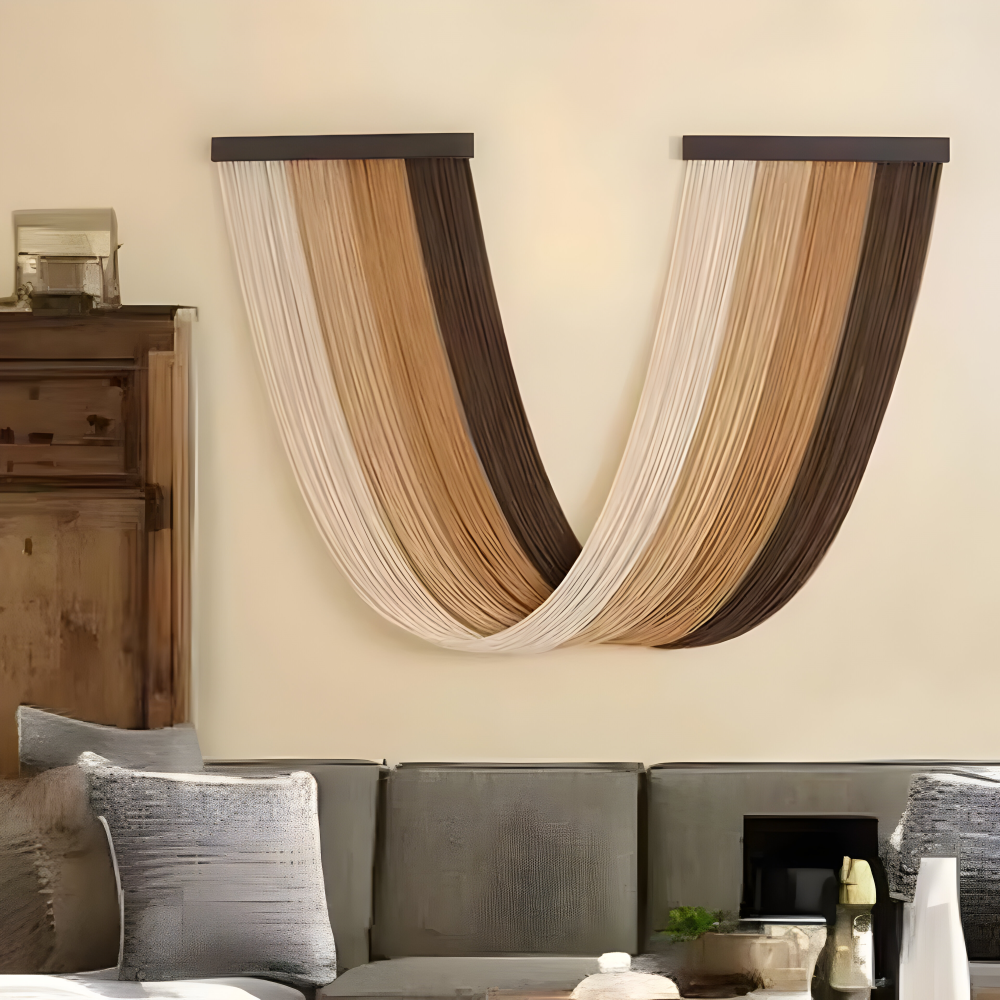 Handcrafted Macramé Wall Hanging – Product view 9