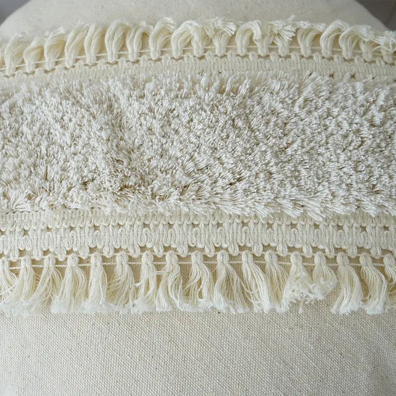Textured Tassel Cushion – Product view 3