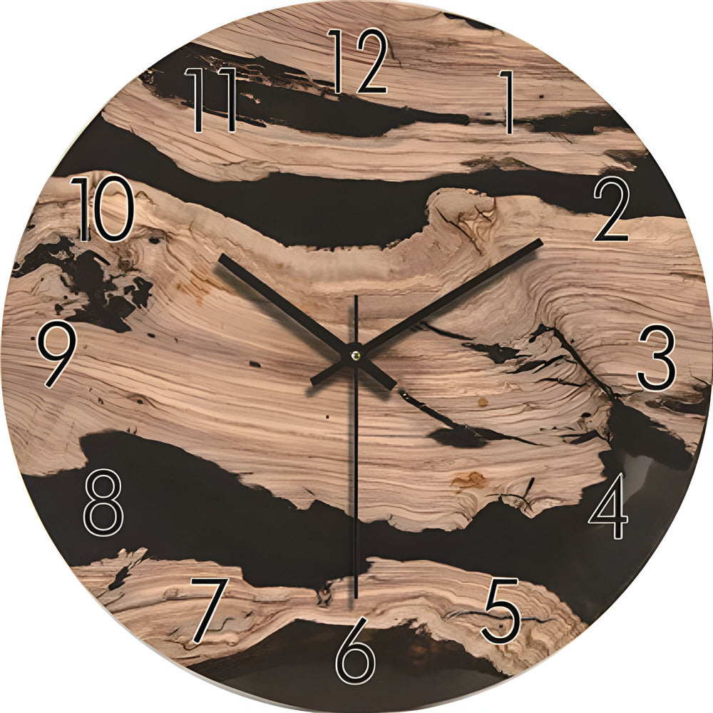 Minimalist Wooden Wall Clock – Product view 2