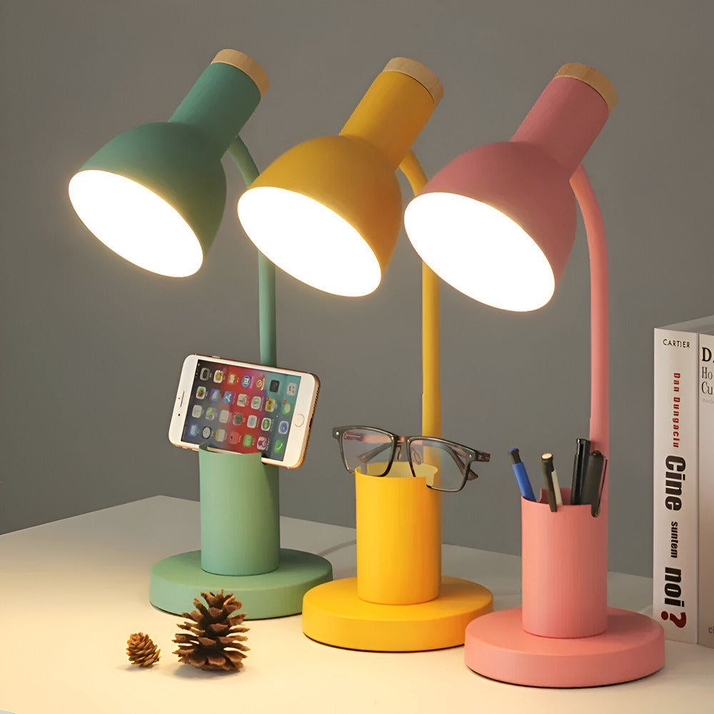 LED Table Lamp with Pen Holder – Main product image