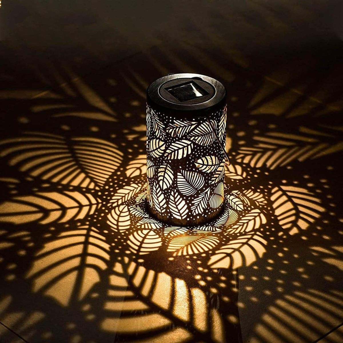 Cylindrical Outdoor Lantern – 18 × 10 × 10 cm