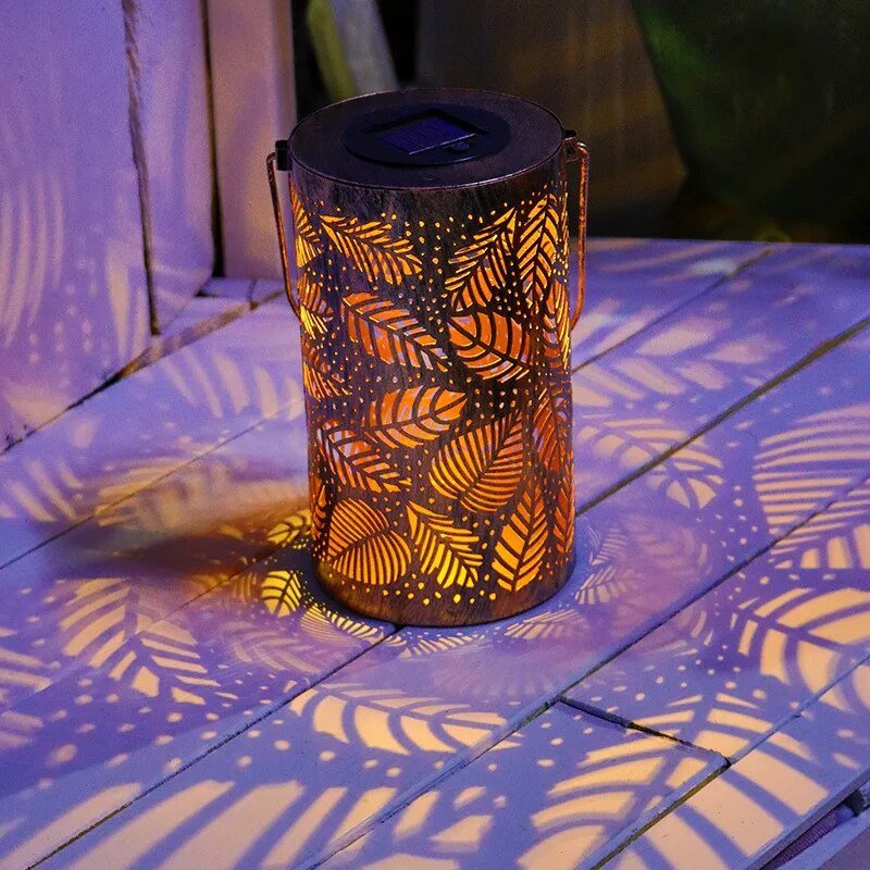 Cylindrical Outdoor Lantern – product view
