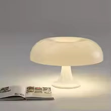 White Mushroom Table Lamp – Main product image