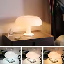 White Mushroom Table Lamp – Product view 5