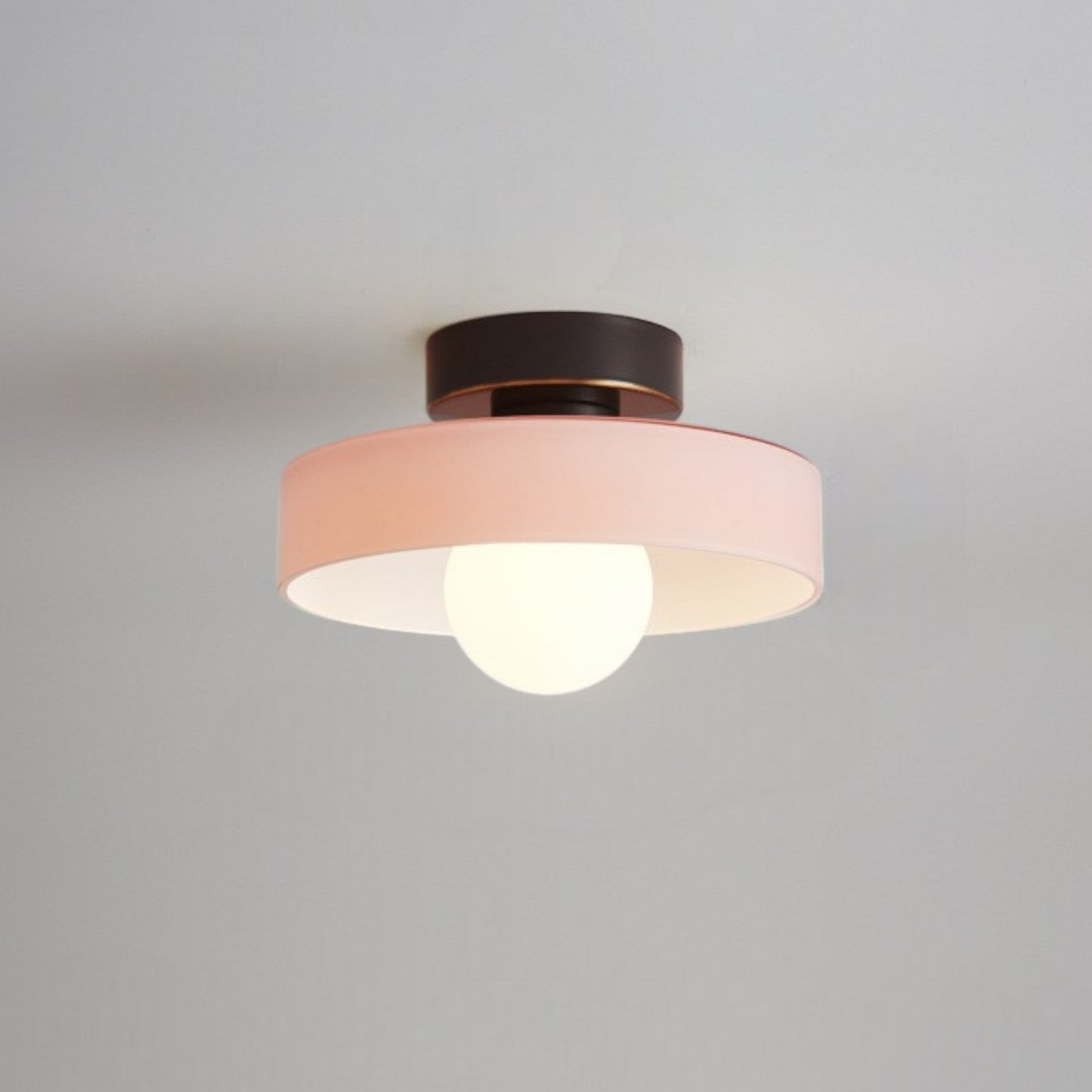 French Bauhaus Ceiling Lamp