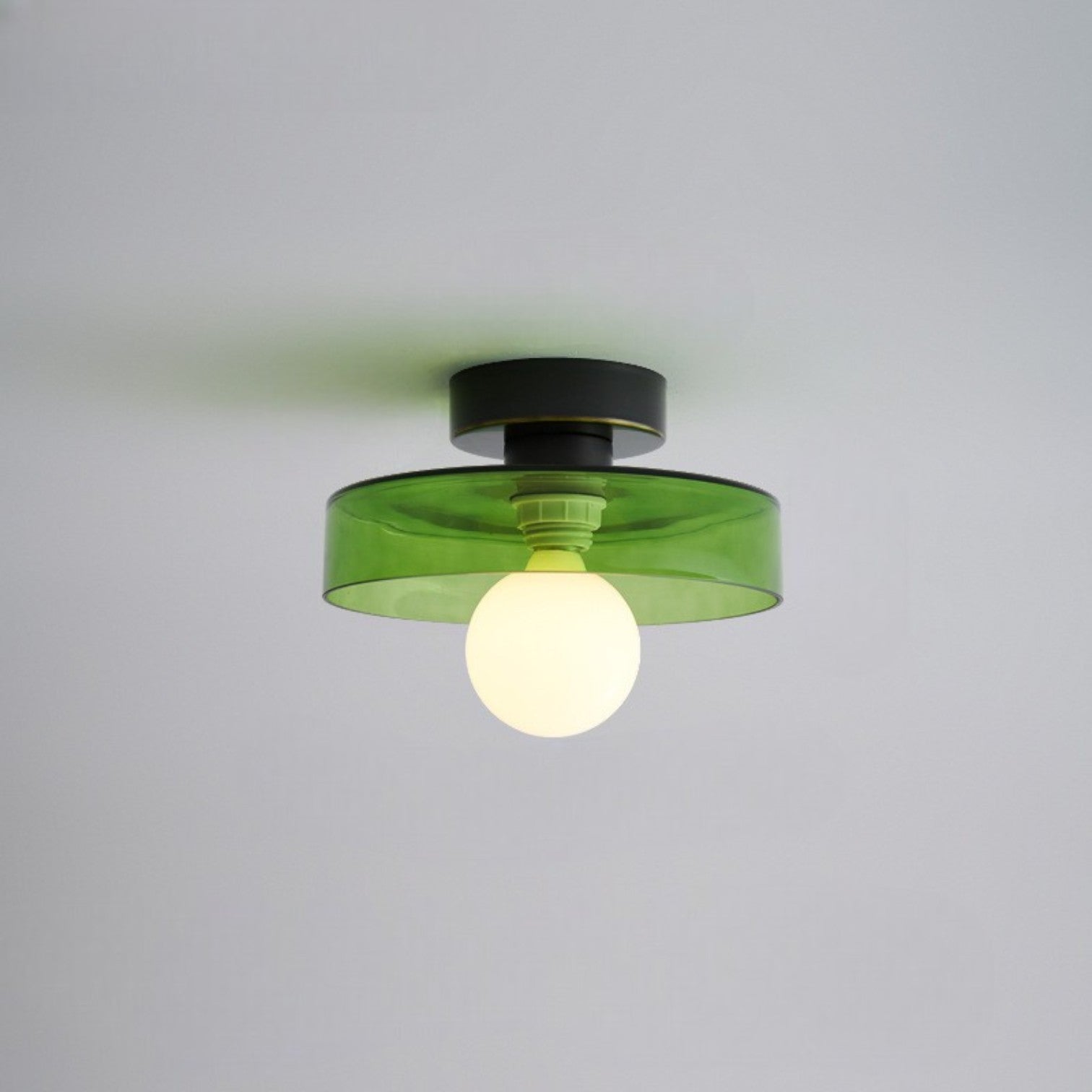 French Bauhaus Ceiling Lamp