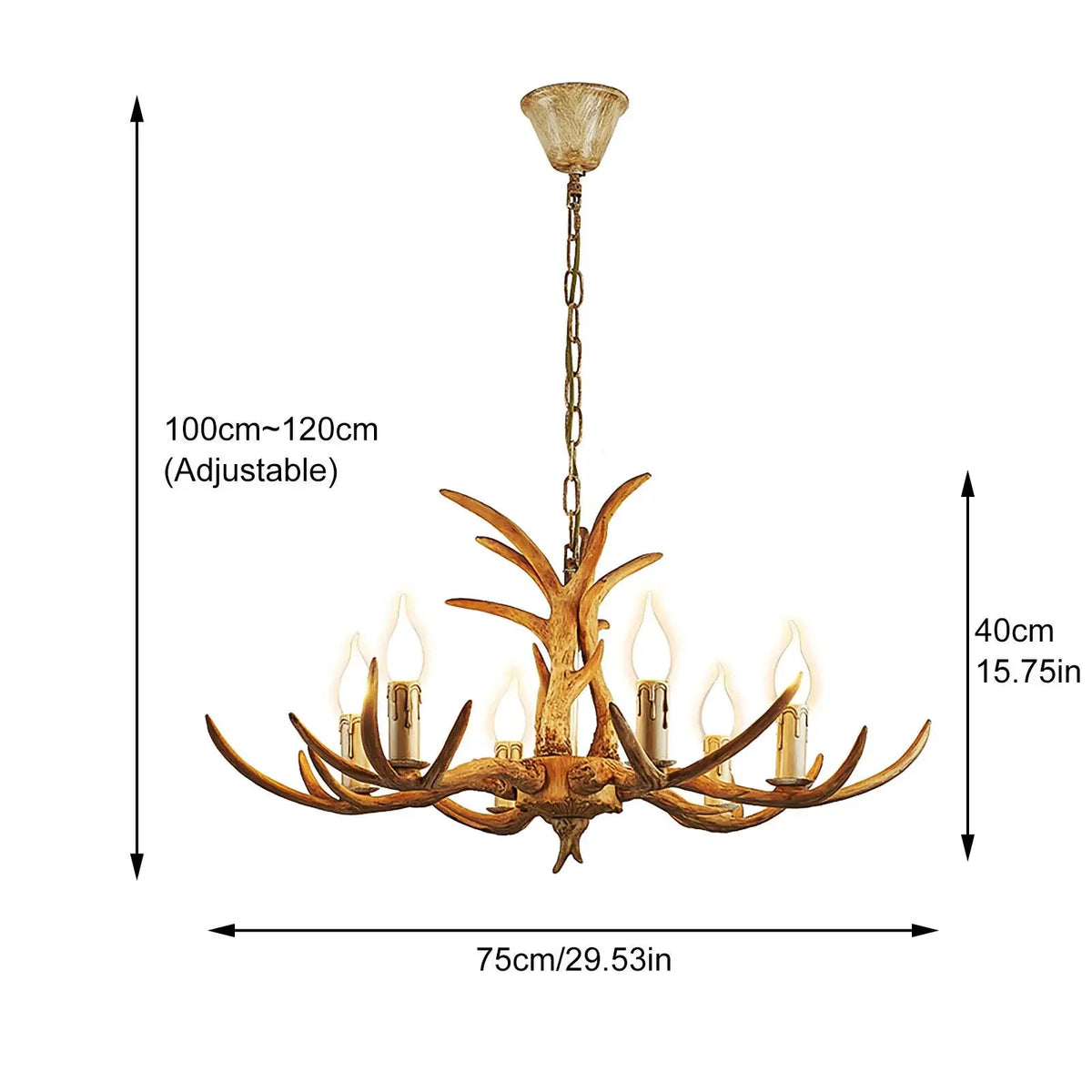 Antler Chandelier