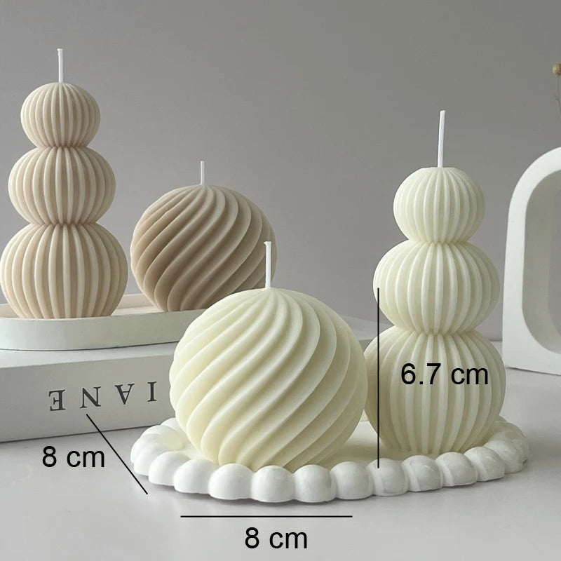 Geometric Scented Candle – Product view 7