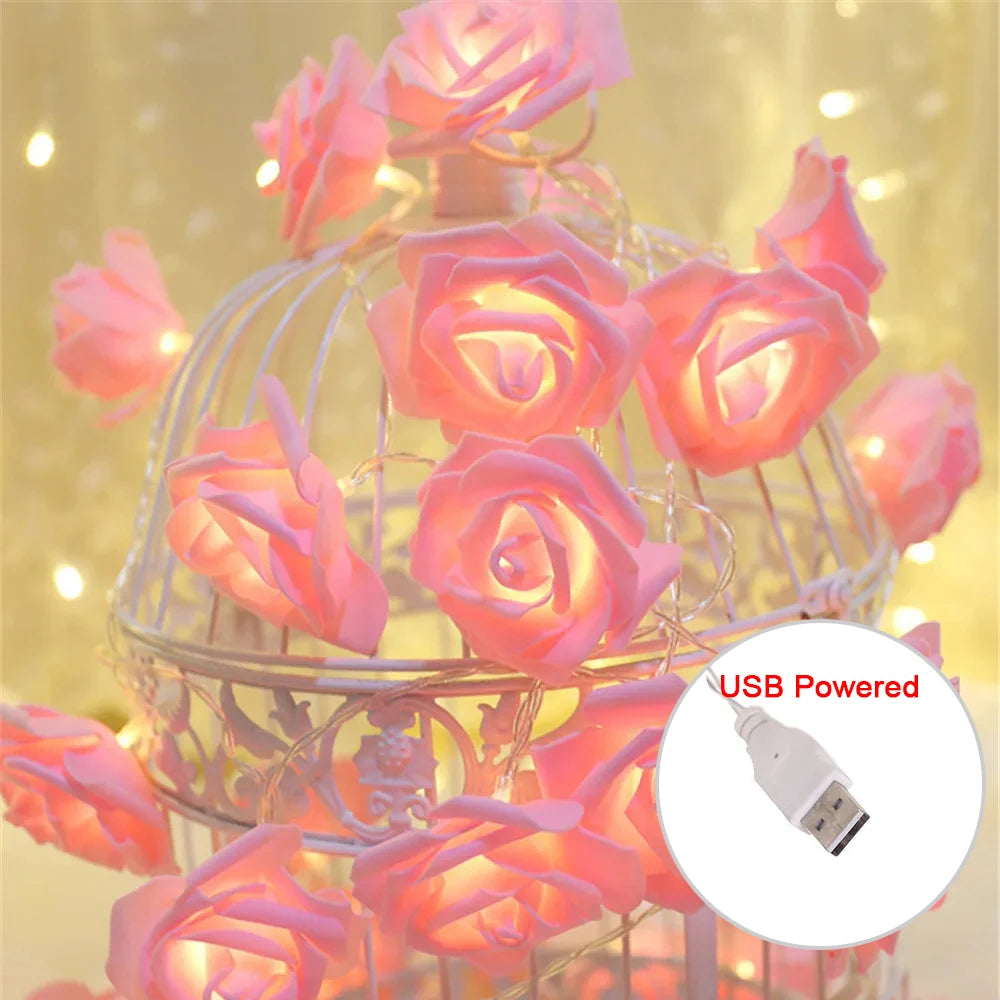 LED Rose String Lights – Product view 4
