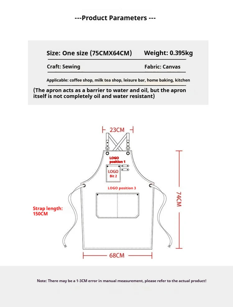 ProWear Canvas Kitchen Apron