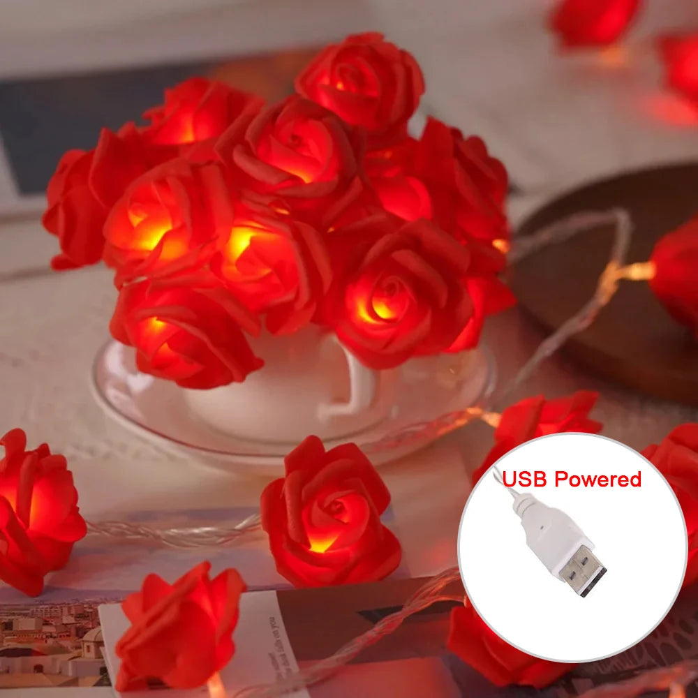 LED Rose String Lights – Product view 6