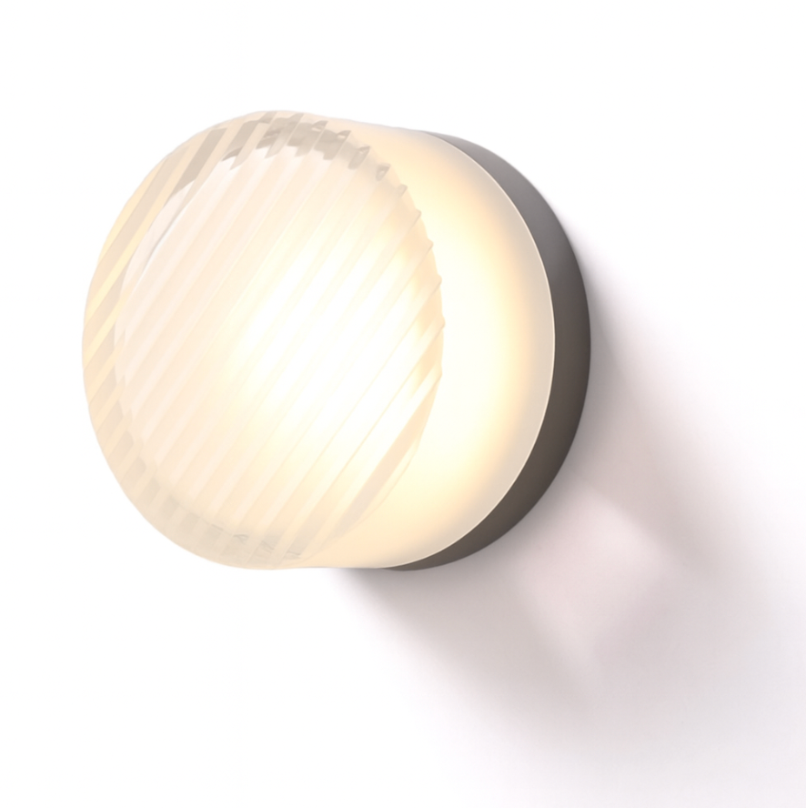 Round Acrylic LED Wall Lamp – B - Transparent