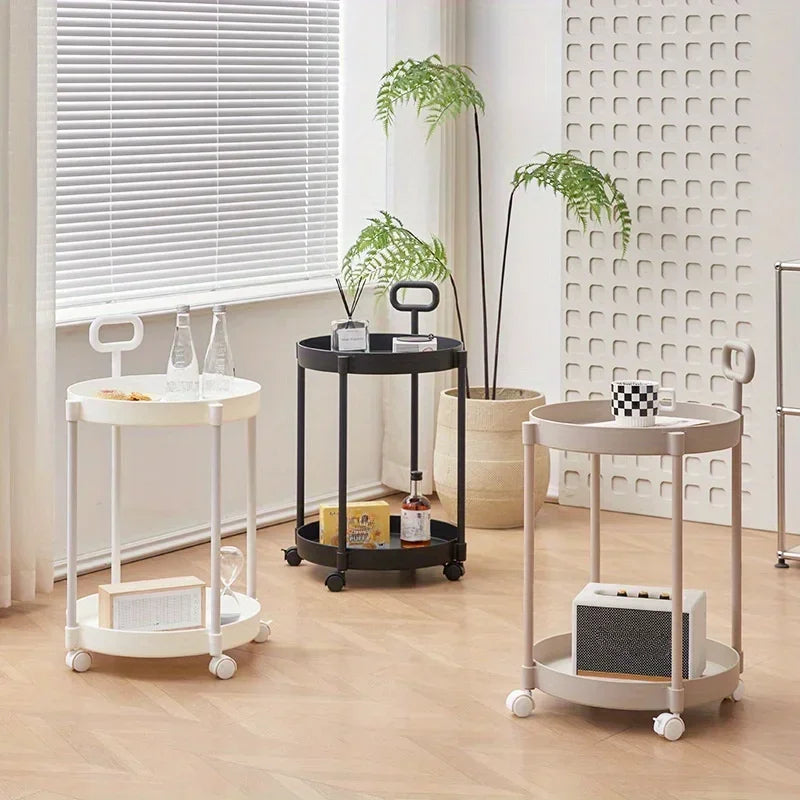 Two-Tier Mobile Side Table – Product view 3