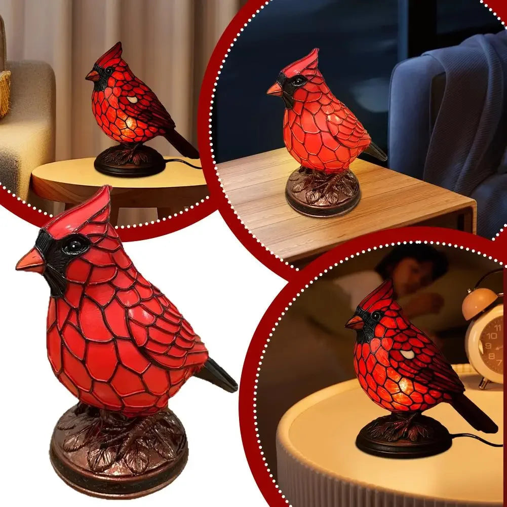 Red Bird Table Lamp – Product view 2