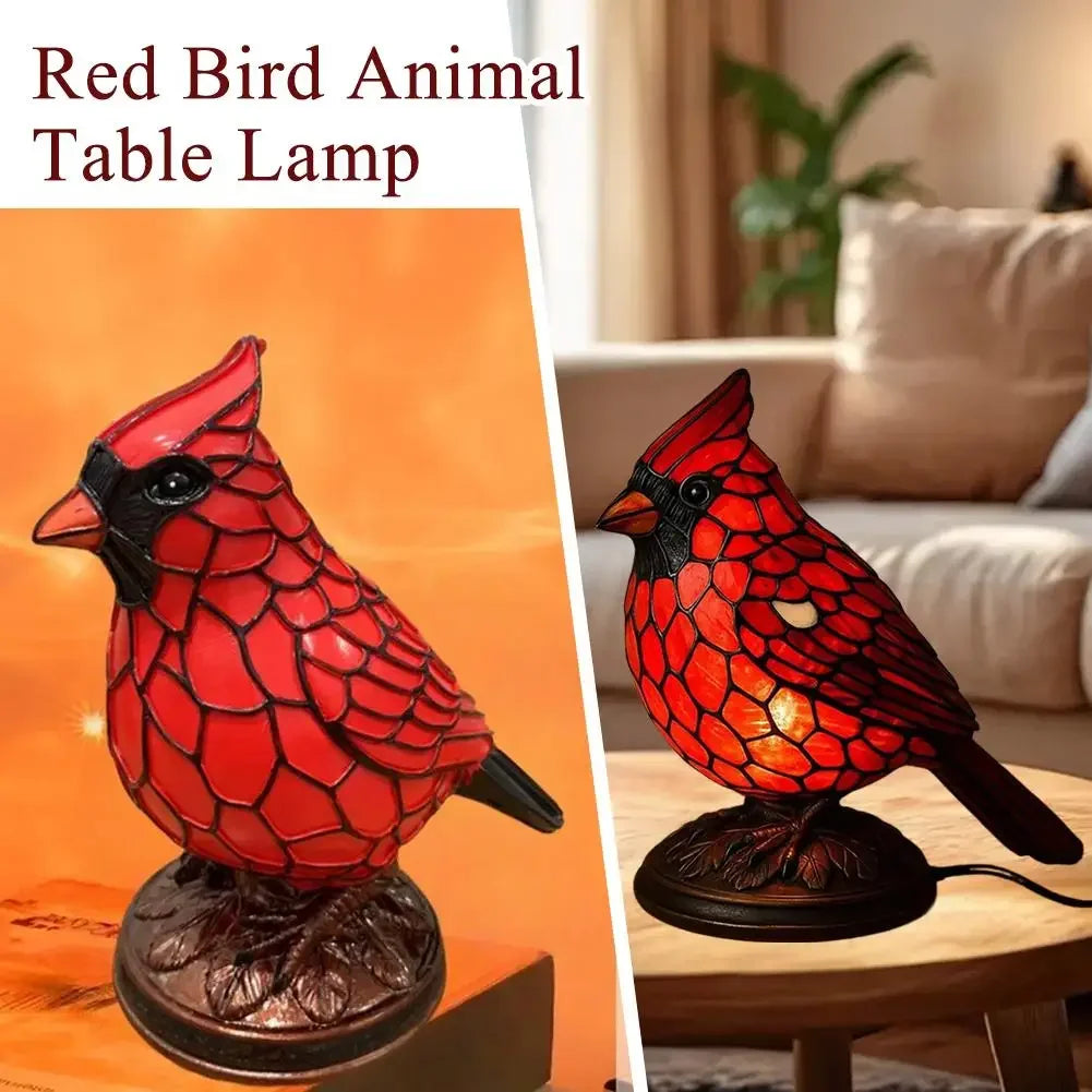 Red Bird Table Lamp – Product view 6
