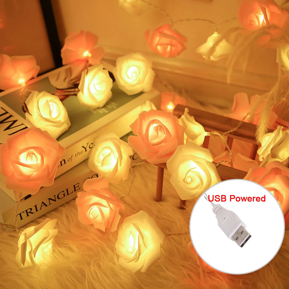 LED Rose String Lights – Product view 2
