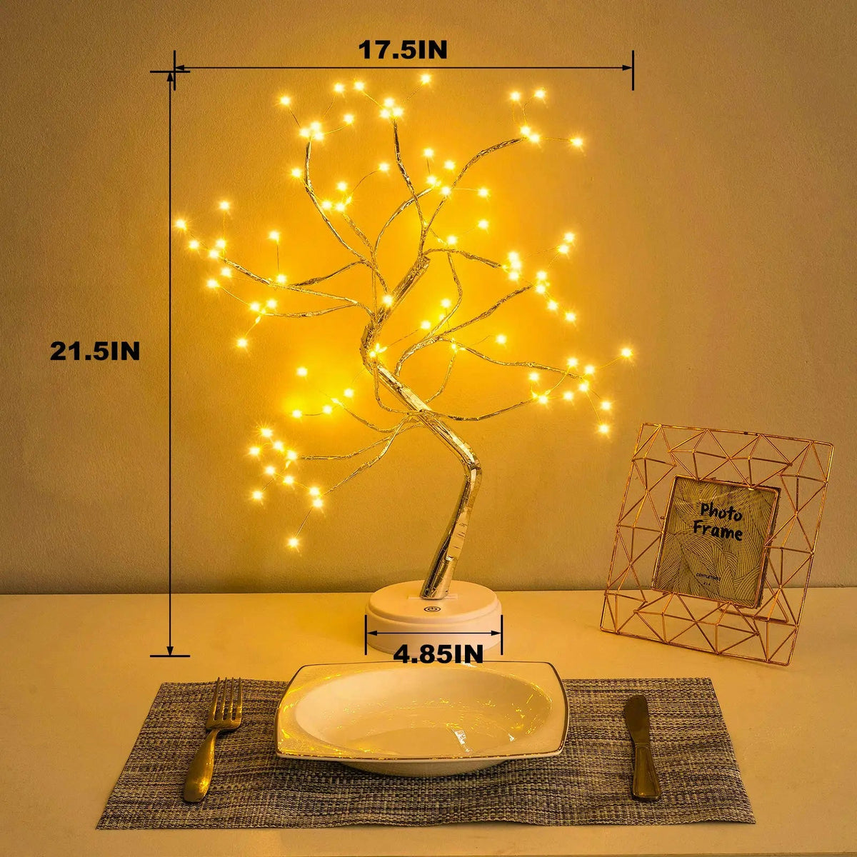 LED Bonsai Table Lamp – Product view 3