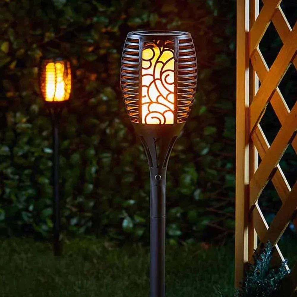 Openwork Outdoor Torch Lamp – product view