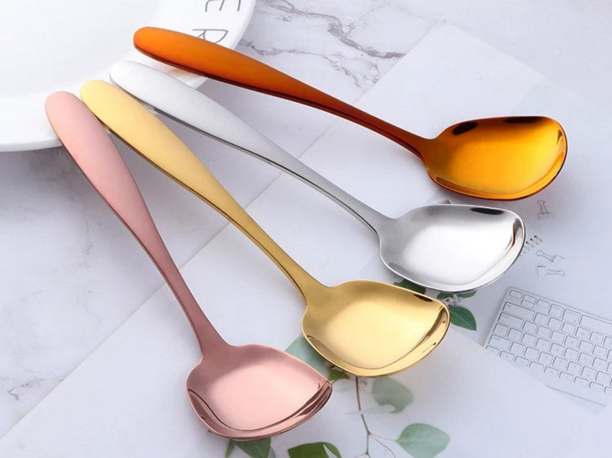 3-Piece Stainless Steel Serving Spoon Set – Product view 7