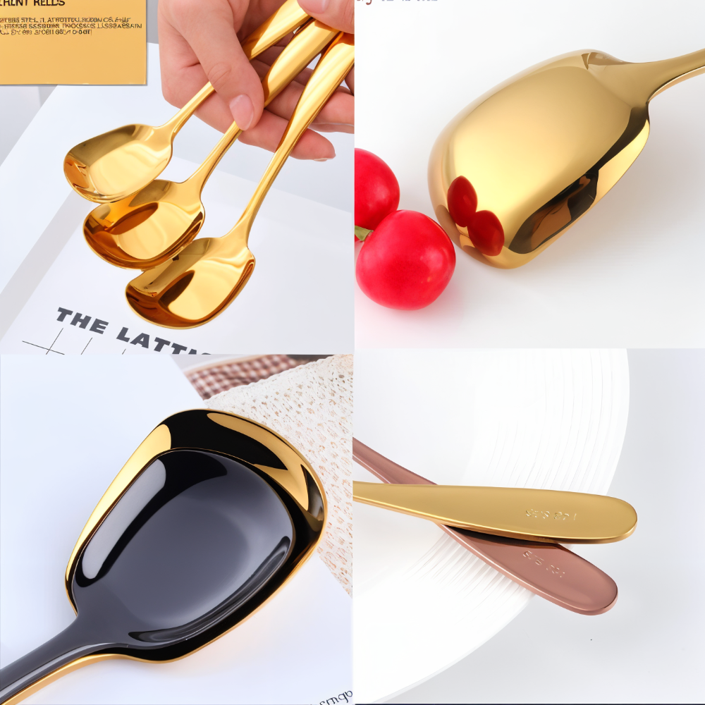 3-Piece Stainless Steel Serving Spoon Set – Product view 9