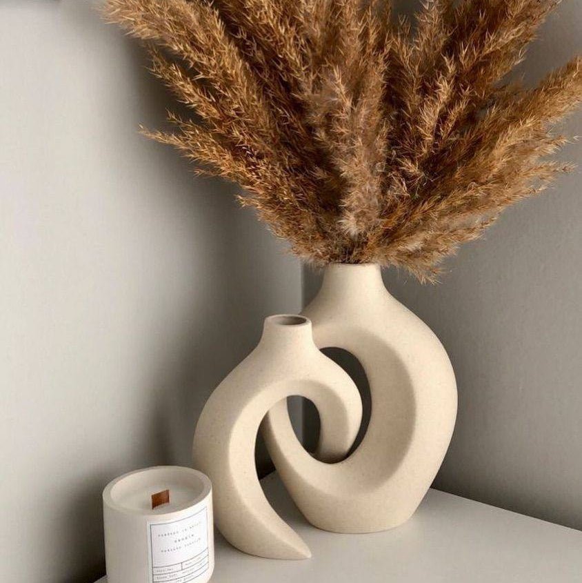 Frosted Ceramic Vase