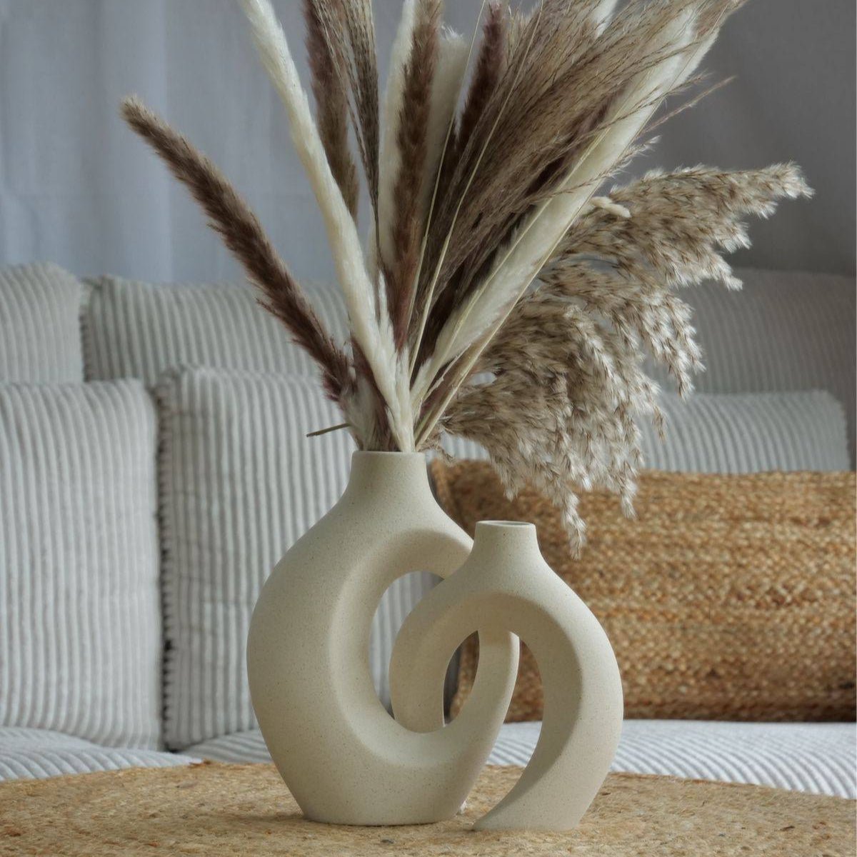 Frosted Ceramic Vase
