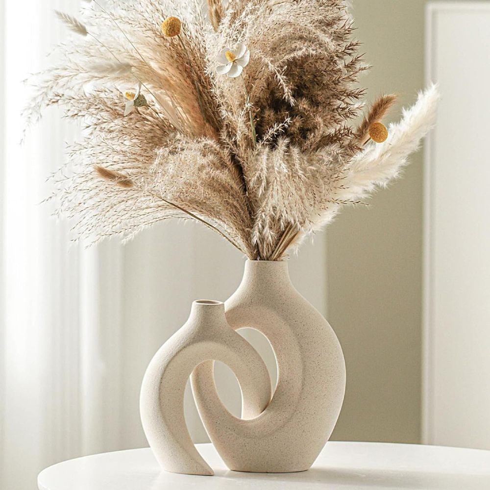 Frosted Ceramic Vase