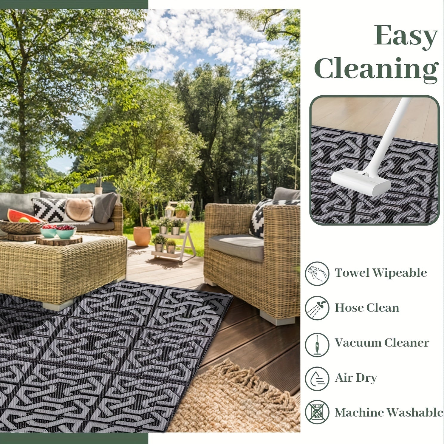 Reversible Outdoor Rug